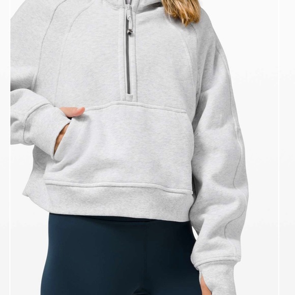 NWT LULULEMON Scuba Oversized Half Zip (M/L) - Picture 3 of 6
